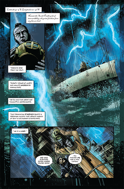 Gothic Horror Team-Up 1: Frankenstein's Monster + Cthulhu