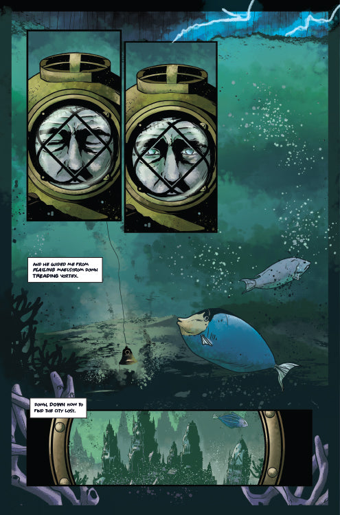 Gothic Horror Team-Up 1: Frankenstein's Monster + Cthulhu