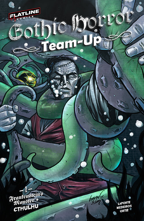 Gothic Horror Team-Up 1: Frankenstein's Monster + Cthulhu