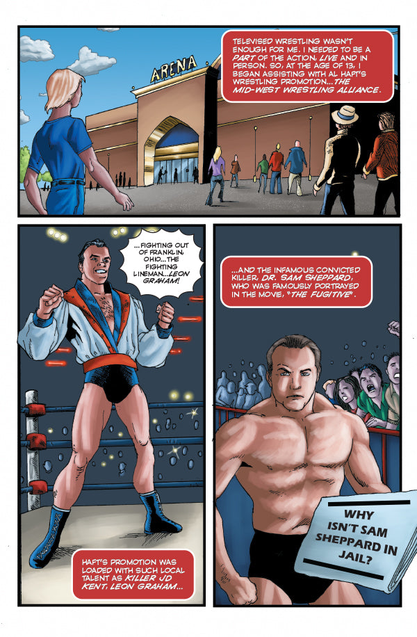 The Illustrated History of Pro Wrestling Volume 3: The Genius Lanny Poffo + Bobby Fulton & The Fantastics