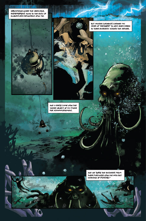 Gothic Horror Team-Up 1: Frankenstein's Monster + Cthulhu