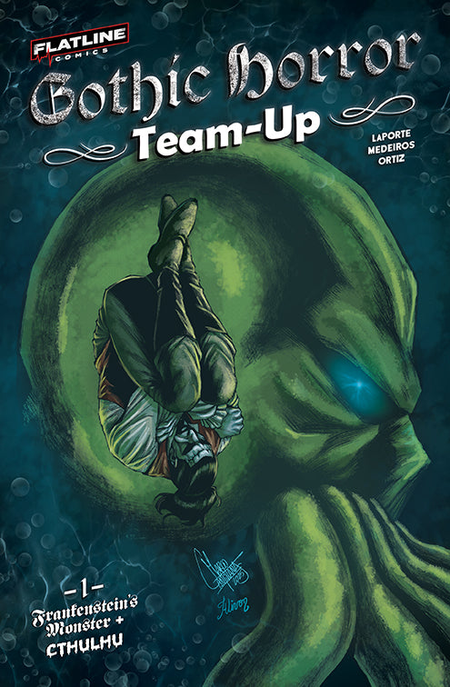 gothic horror monsters Gothic Horror Team-Up 1: Frankenstein's Monster + Cthulhu - Gothic Horror Team-Up 1