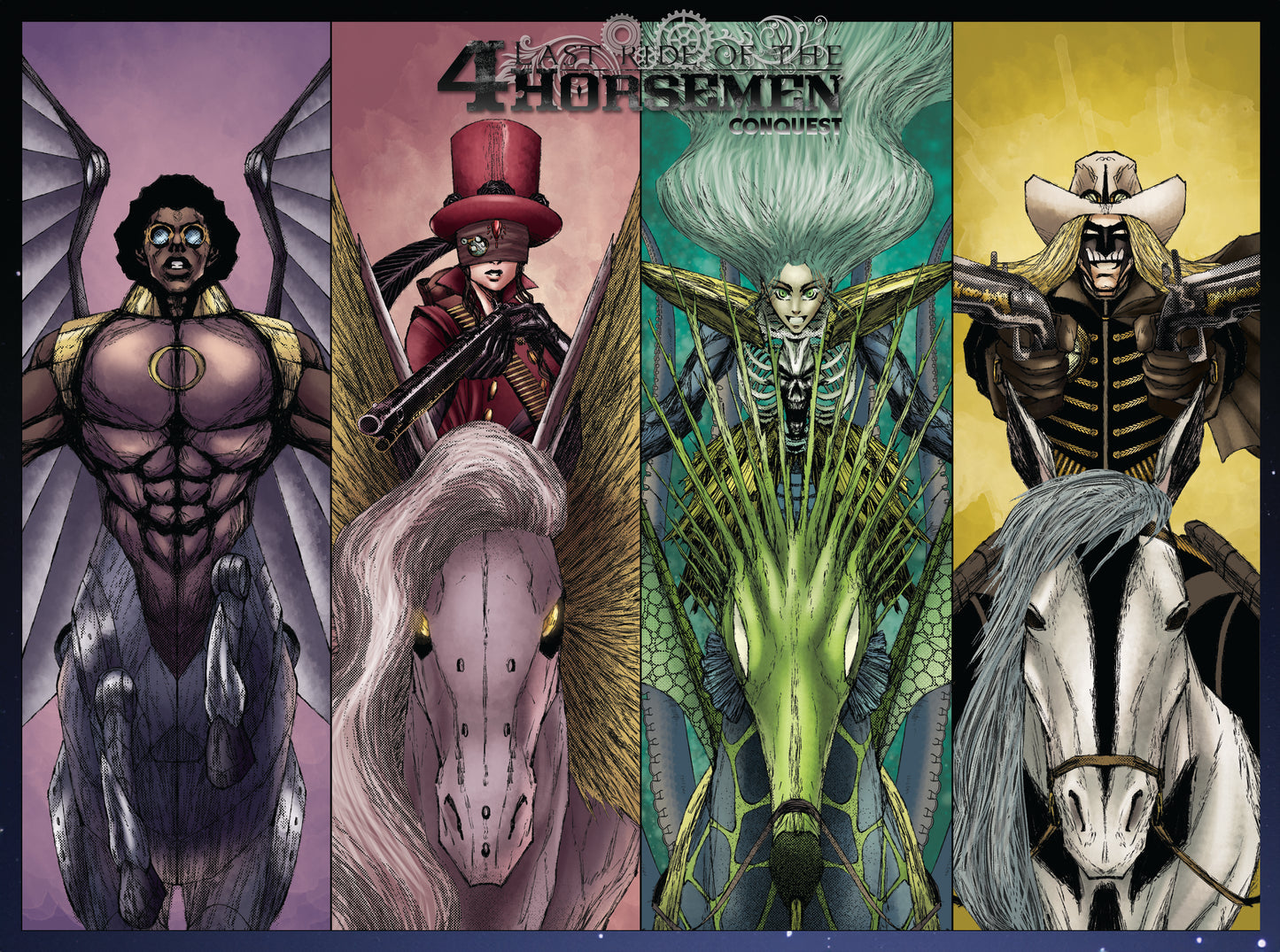 Last Ride of the 4 Horsemen: Conquest Collector Box