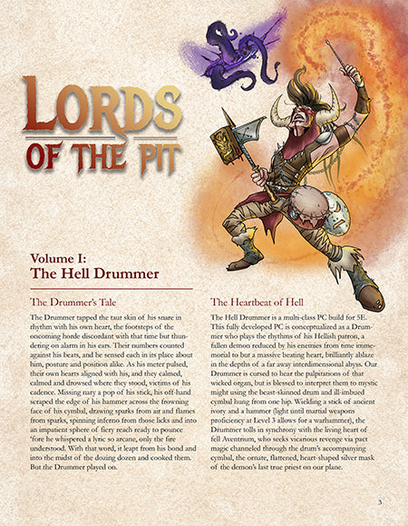 Lords of the Pit Volume 1: The Hell Drummer