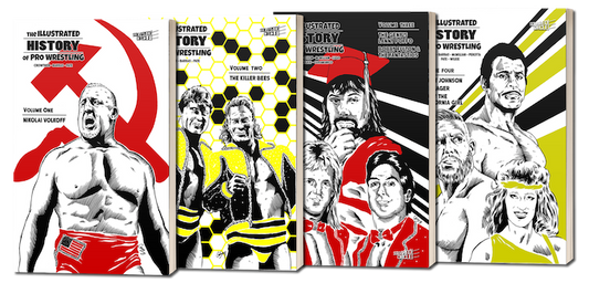 The Illustrated History of Pro Wrestling 4-Book Set